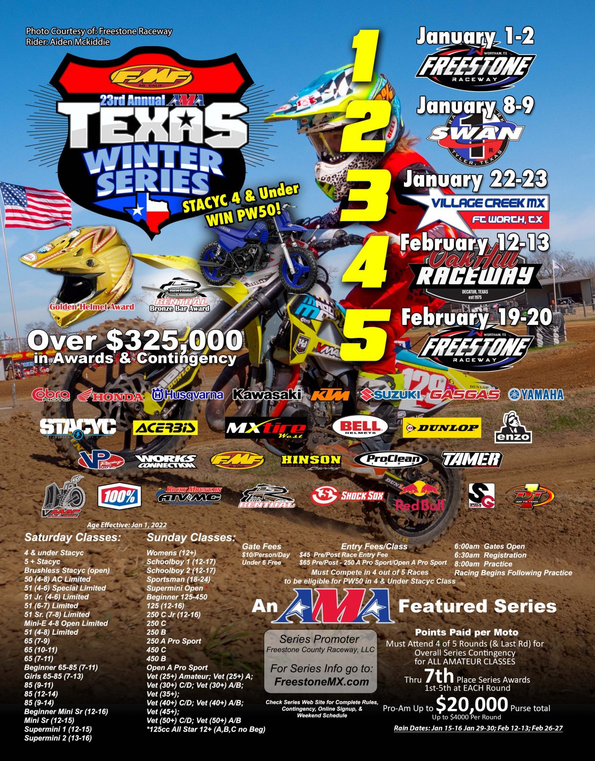 Texas Winter Series 2023 information coming soon!!! Freestone Raceway